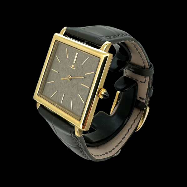 MONTRE JAEGER-LECOULTRE VINTAGE COCKTAIL WATCH CARRÉ OR 750 – Image 2