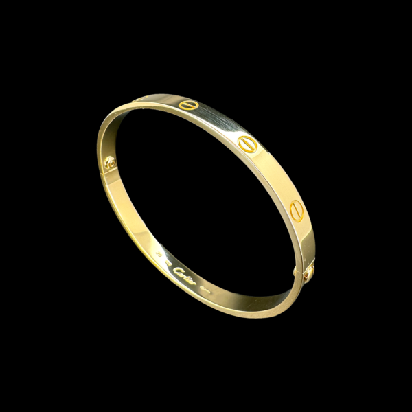 BRACELET CARTIER LOVE OR JAUNE 18 CARATS – Image 2