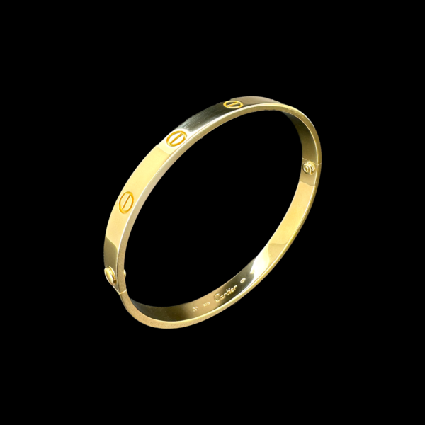 BRACELET CARTIER LOVE OR JAUNE 18 CARATS – Image 3